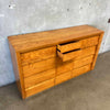 Vintage Mid Century Modern 13 Drawer Dresser