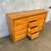 Vintage Mid Century Modern 13 Drawer Dresser