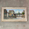 Mid Century Oil On Board Painting