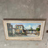 Mid Century Oil On Board Painting