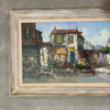 Mid Century Oil On Board Painting
