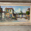 Mid Century Oil On Board Painting