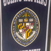John Hopkins University Framed Wool Banner