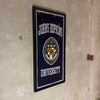 John Hopkins University Framed Wool Banner