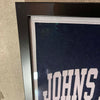 John Hopkins University Framed Wool Banner