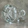 Vintage Krosno Poland Lead Crystal MCM Decanter w/ Stopper