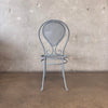Vintage Caned Detail Iron Chair #3