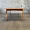 Mid Century Lane Acclaim Dining Table w/ Three Leaves