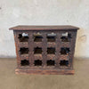 Spanish Revival Wood Wine Rack