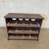 Spanish Revival Wood Wine Rack