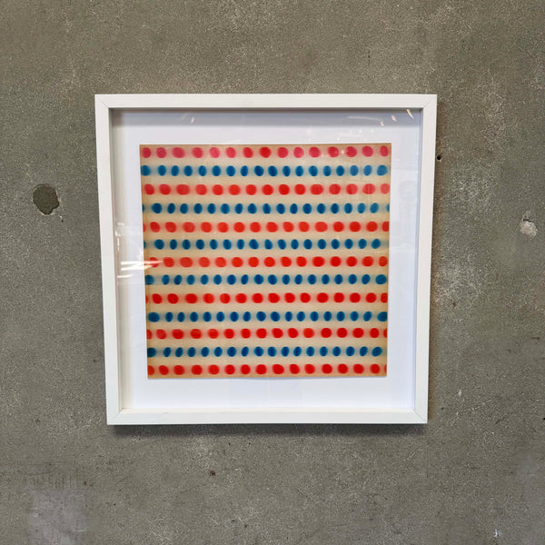 1960s Lenticular Blue/Red Dots #2