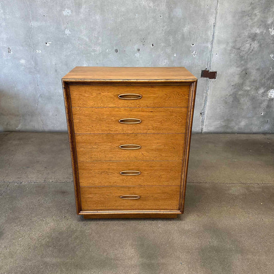 Vintage Henredon Circa 60' Five Drawer Dresser