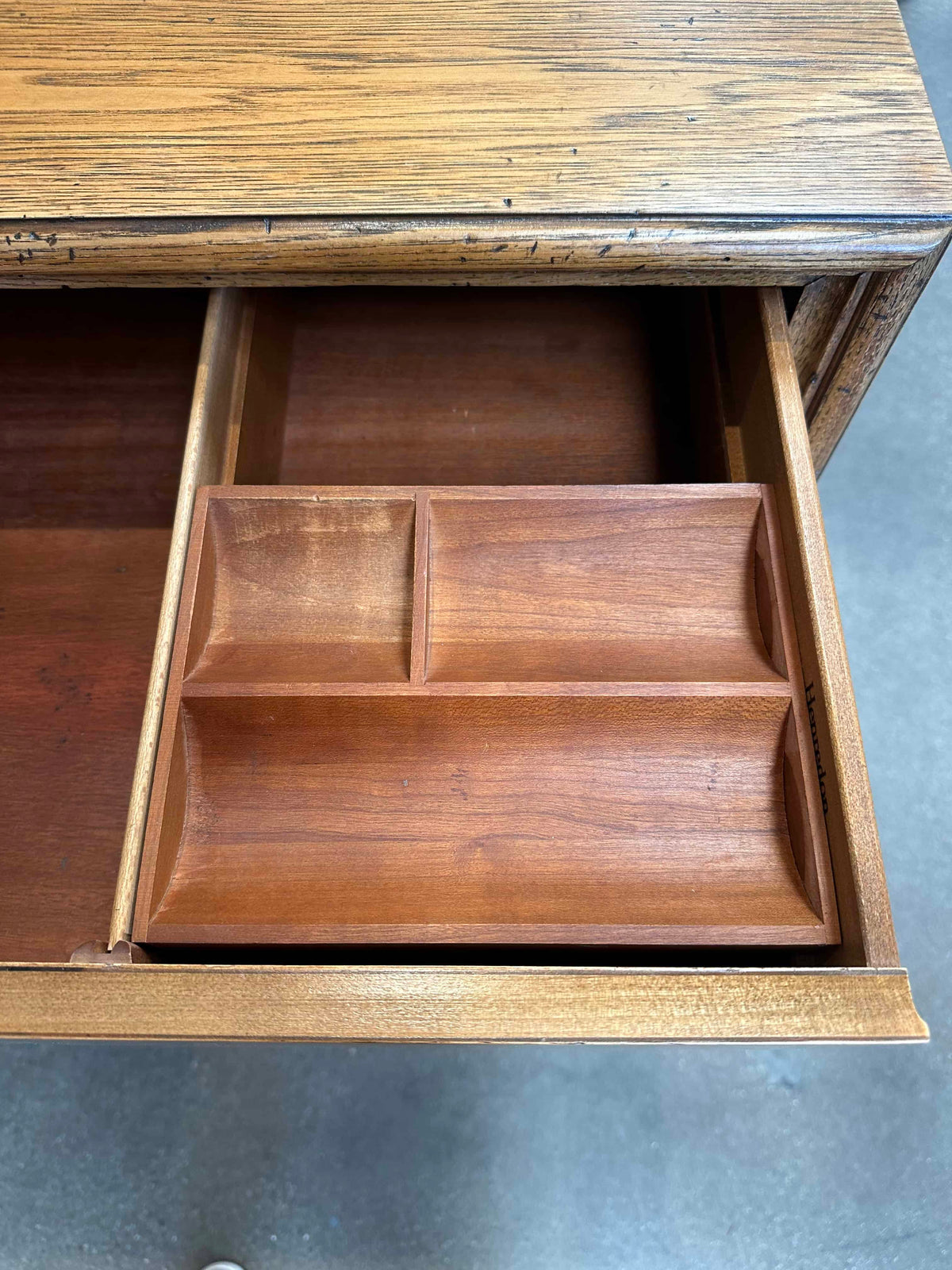 Vintage Henredon Circa 60' Nightstands w/ Original Lighting