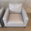 Pair of Mid Century Modern Style Gray and Black Chairs
