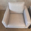 Pair of Mid Century Modern Style Gray and Black Chairs