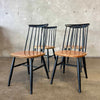 Set of Four Yugoslavian Dining Chairs