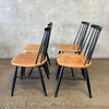 Set of Four Yugoslavian Dining Chairs