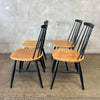 Set of Four Yugoslavian Dining Chairs