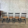 Set of Four Yugoslavian Dining Chairs