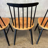 Set of Four Yugoslavian Dining Chairs