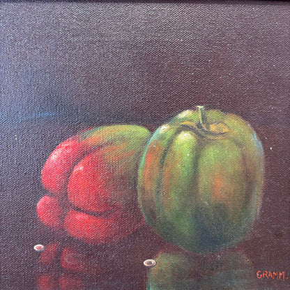 Still Life Painting Signed Gram