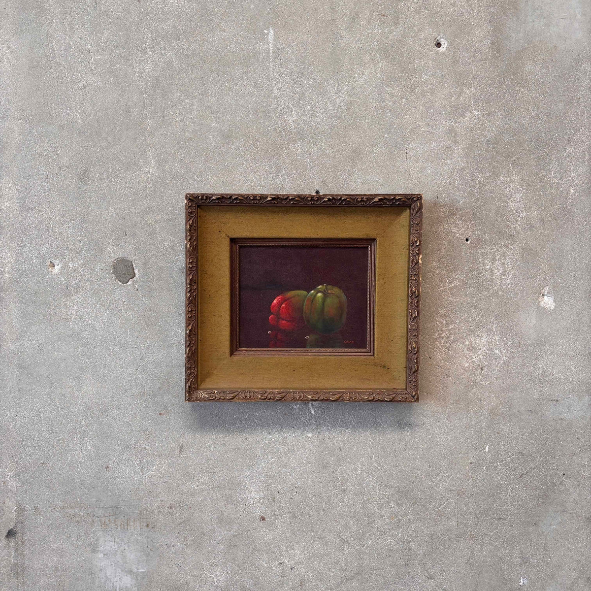 Still Life Painting Signed Gram