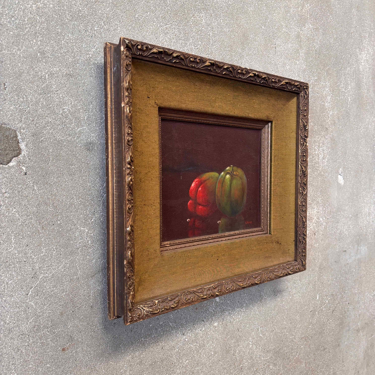 Still Life Painting Signed Gram