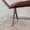 Folk Art Forged Iron Deer Planter