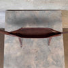 Folk Art Forged Iron Deer Planter