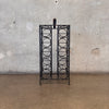 1970's Wrought Iron Wine Rack