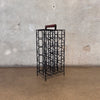 1970's Wrought Iron Wine Rack