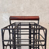 1970's Wrought Iron Wine Rack