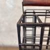 1970's Wrought Iron Wine Rack