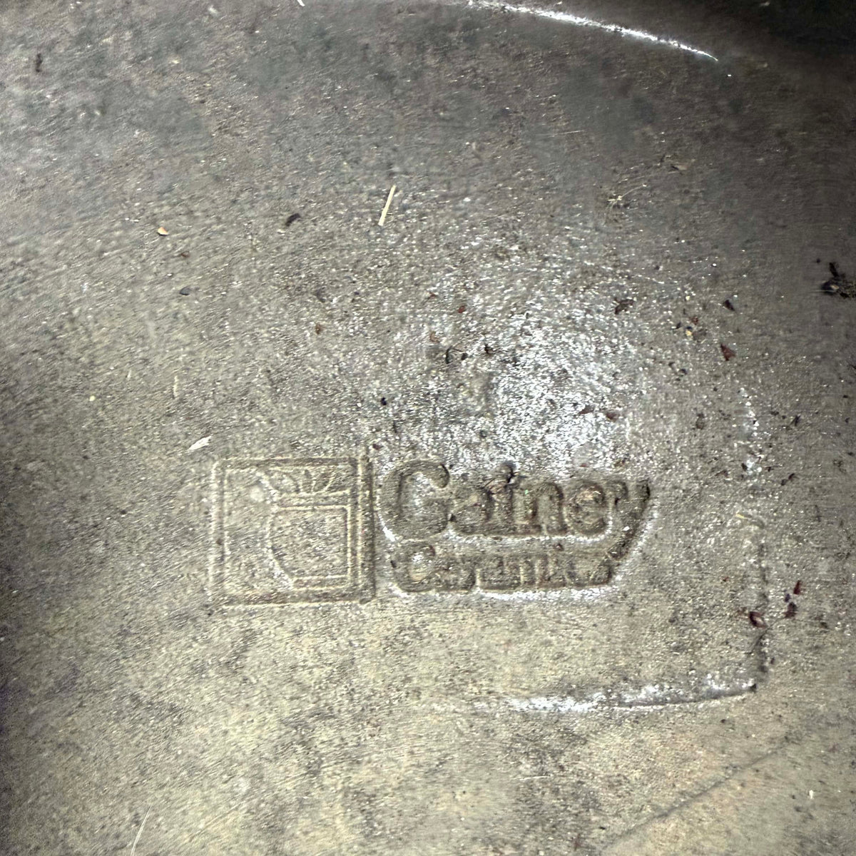 Gainey Black Rounded Sides Plater/Pot