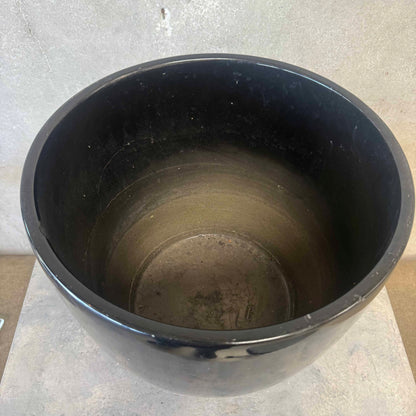 Gainey Black Rounded Sides Plater/Pot