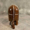 Teak Wood Elephant Hand Carved