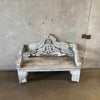 Antique Teakwood Bench Hand Carved