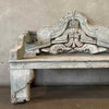 Antique Teakwood Bench Hand Carved