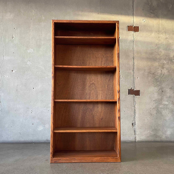 1980's Oakwood Bookshelf
