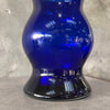 Hand Blown Cobalt Blue Glass Vase