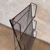 Vintage Wrought Iron Metal Rack