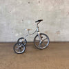 Vintage American Aluminum Decor Tricycle