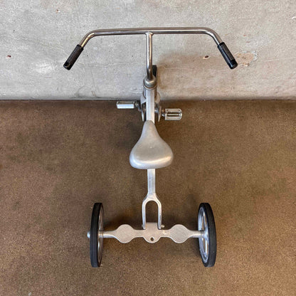 Vintage American Aluminum Decor Tricycle