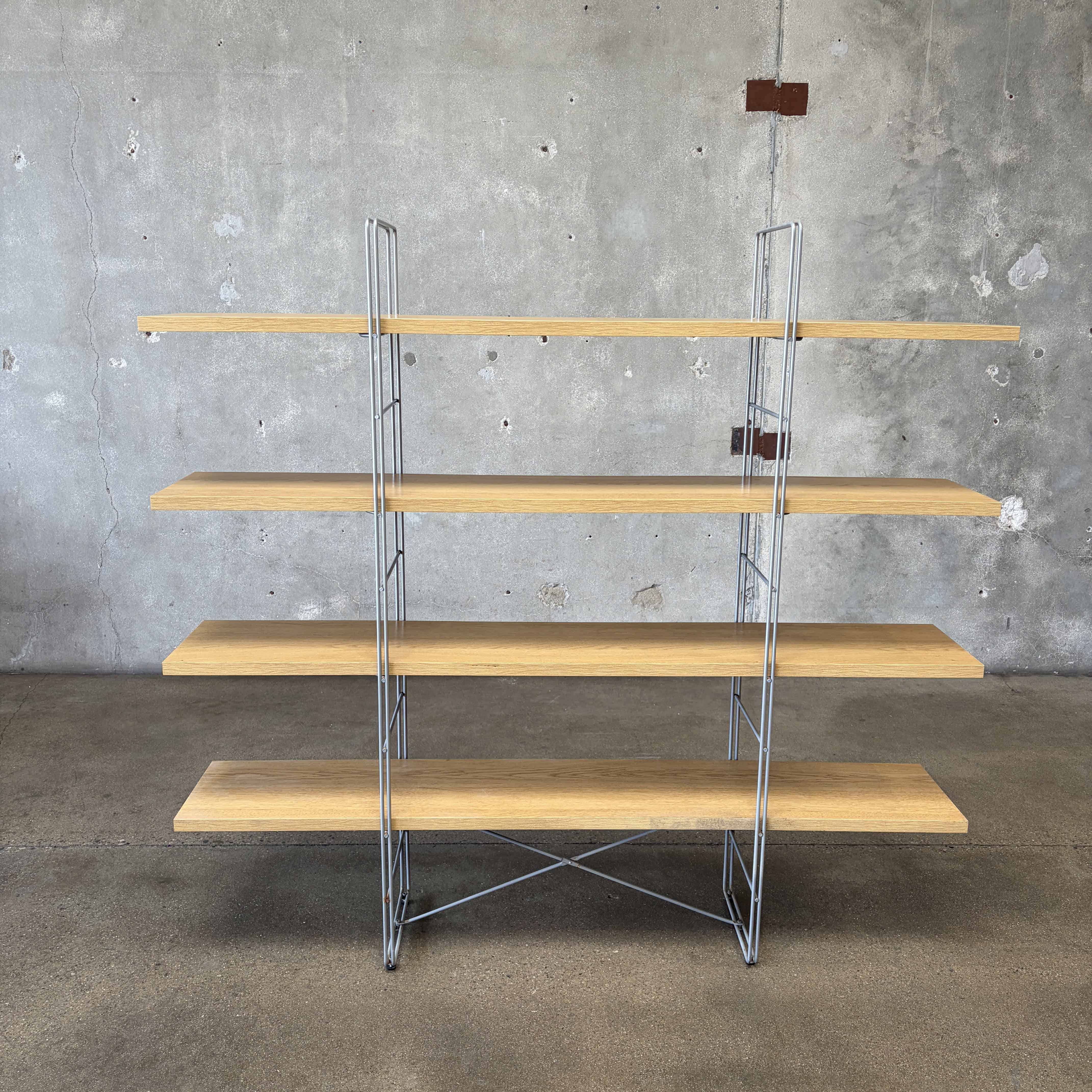 1990's Vintage Ikea Enetri Bookshelf By Niels Gammelgaard