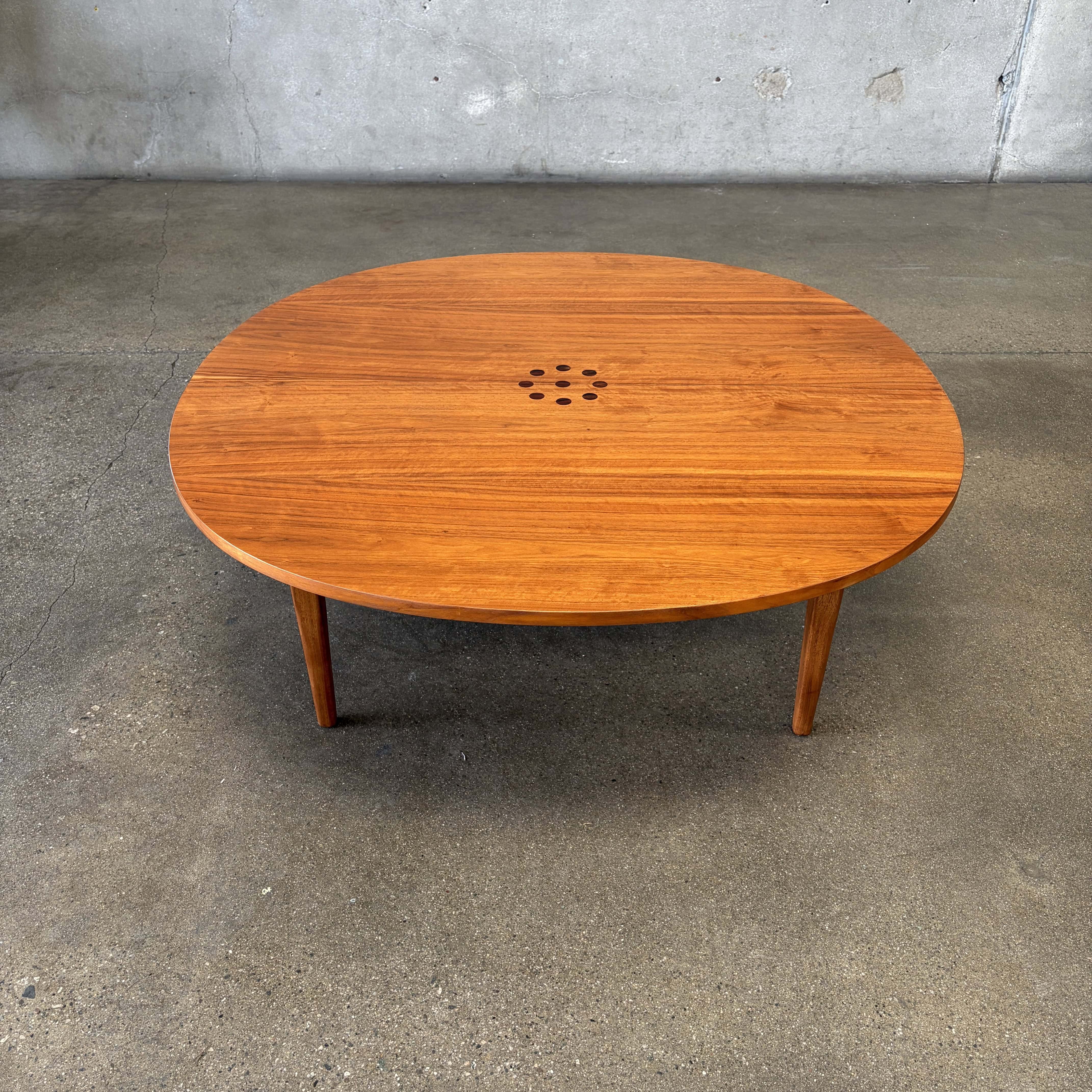 Kipp Stewart For Drexel Declaration Walnut & Rosewood Coffee Table