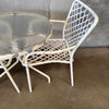 Patio Set w/ Glass Top Table & 2 Chairs
