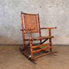 Bamboo Rocking Chair (Folds)