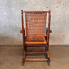 Bamboo Rocking Chair (Folds)