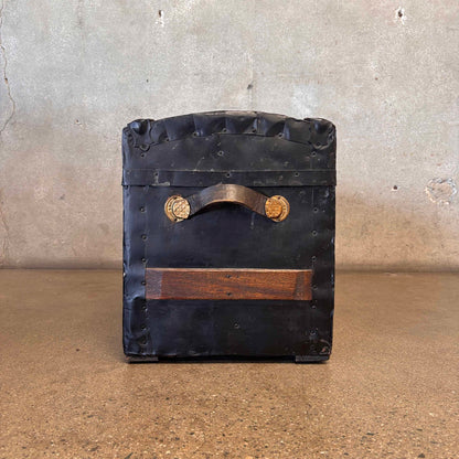 Small Antique Wooden Trunk