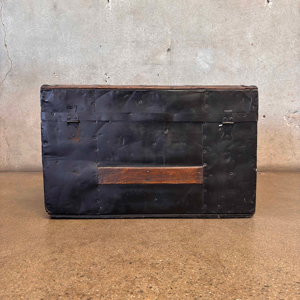 Small Antique Wooden Trunk